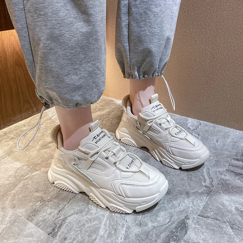 

2022 New Women Sneakers Autumn Womens Training Shoes Breathable Sneakers Rubber Breathable Basket Femme Sneaker basket femmes