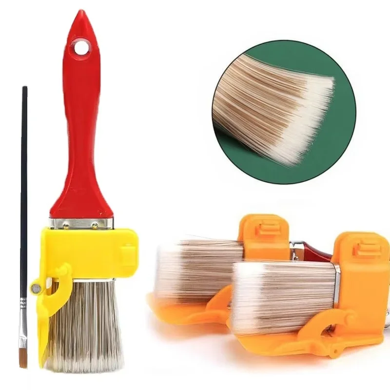 Edging Color Separation Paint Brush Edge Trimming Concealed Corner Brush For Latex Paint Home Decoration DIY Painting Accessory