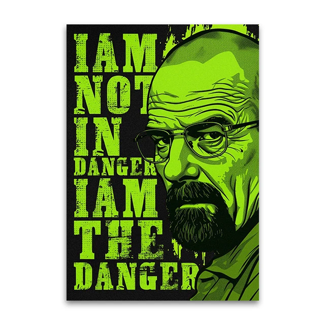 NONE Breaking Bad TV Canvas Wall Art Print Multicolor Unframed 6