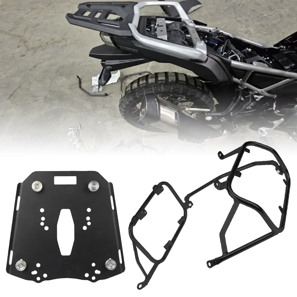 

For CFMOTO 450MT MT450 450 MT 2024 2025 Motorcycle Pannier Frame Side Case Rack Toolbox Holder Stainless Steel Bracket