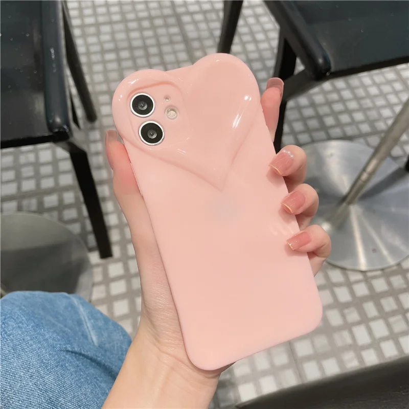 Чехол-бампер в Корейском стиле для iPhone 14 13 11 12 Pro XS Max X XR SE 7 8 Plus