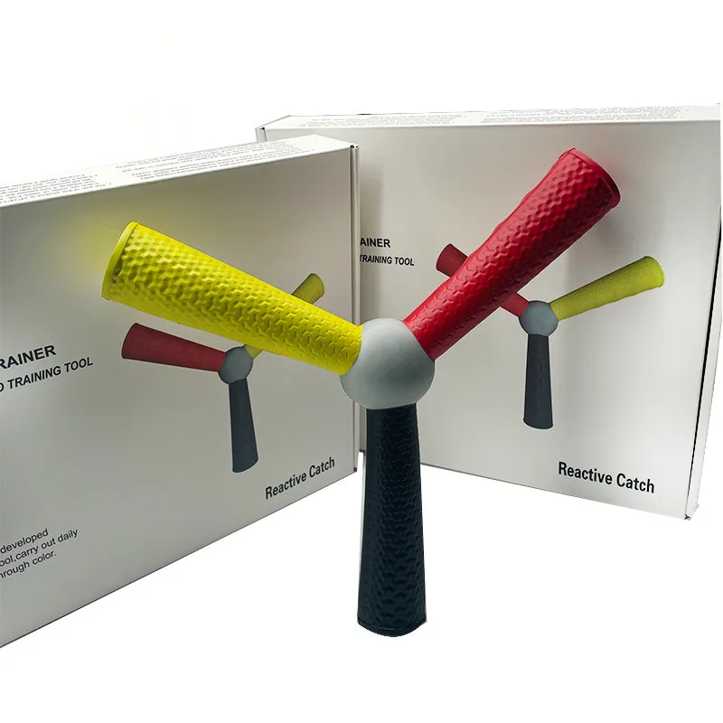 Three-color throwing stick hand-eye coordination reaction speed training tool capture training equipment for sale