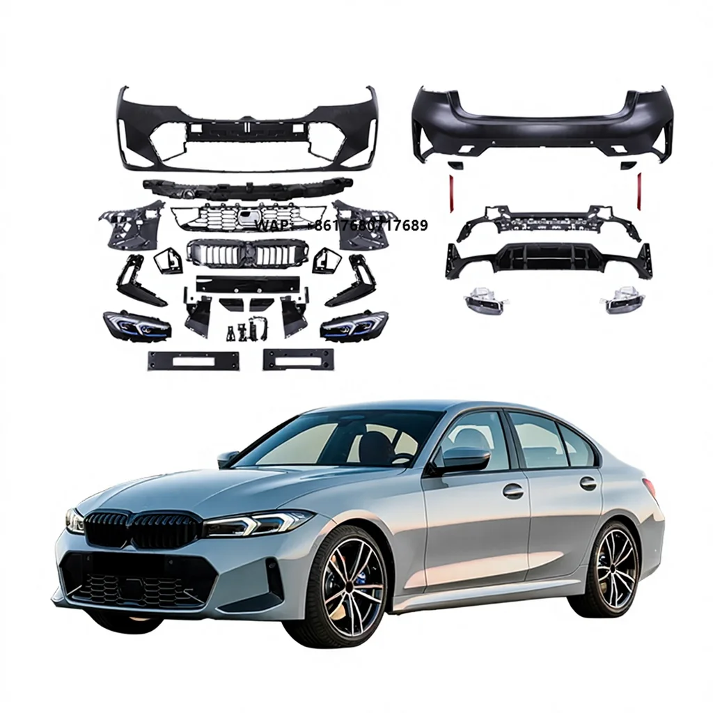 Tuning G20 LCI M Sport Conversion Body Kit for 3 Series G20 G28 320i 330i 2018-2022 Pre Automotive Facelift MT Car Mod