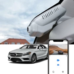 Dash Cam For Mercedes Benz CLS W218(2nd Gen) 2012 2013 2014 2015 2016 2017 2018, FITCAMX 4K Car Video Recorder Control by APP