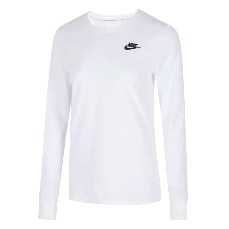 

Nike Women's Outdoor Pullover Sportswear Fashion Round Neck Breathable Loose Comfortable Casual Long Sleeve T-Shirt Hf0781-100