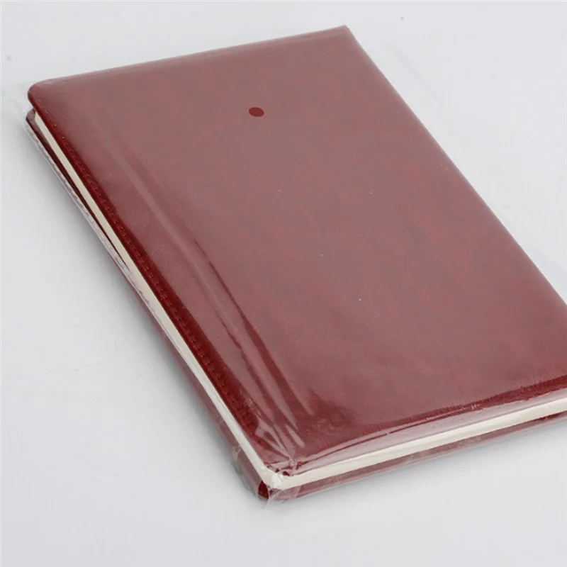 Caderno de couro b5 com rosto de couro macio, livro de mão para viagens, papelaria de estudante e material de escritório, preto de alta qualidade