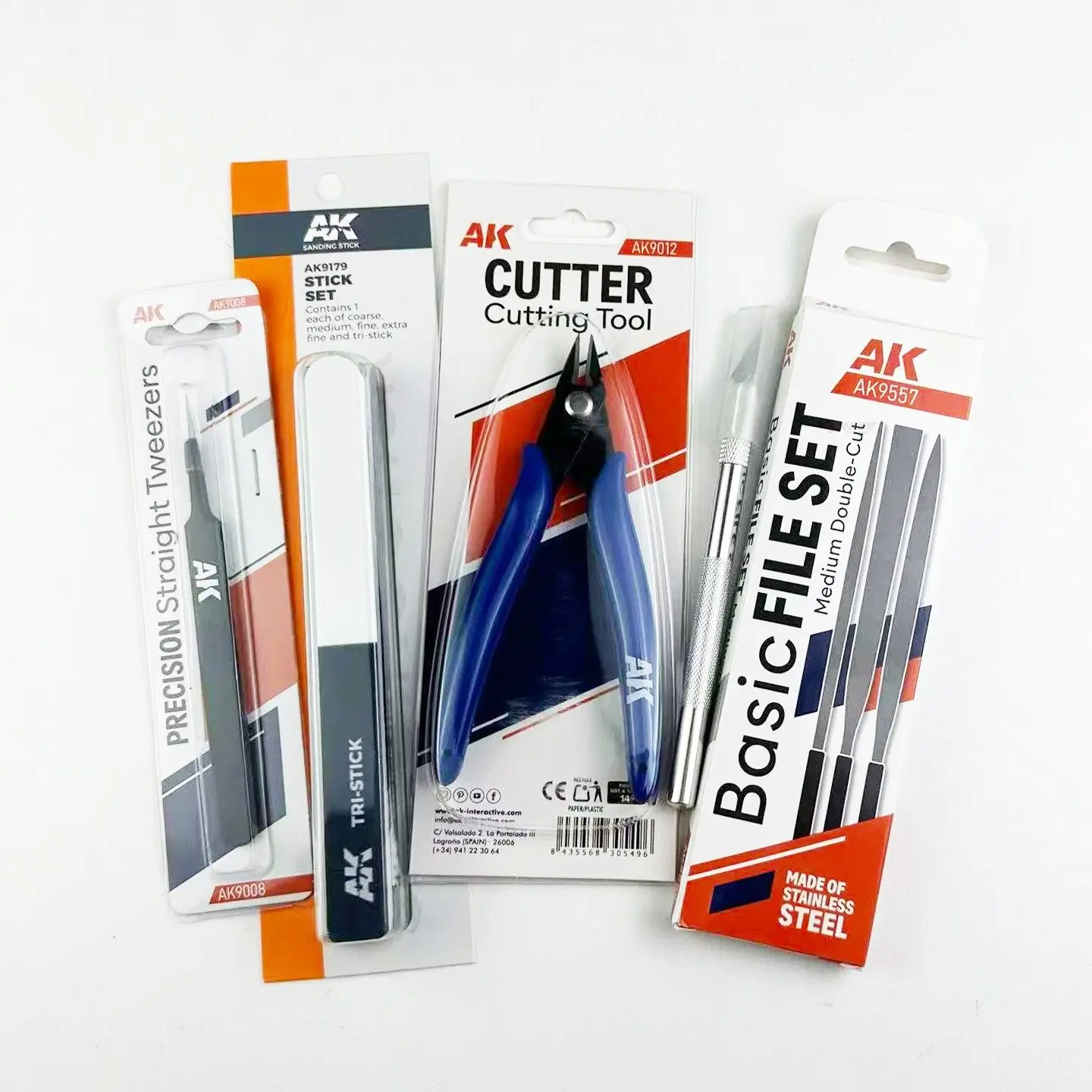 AK スペインモデル ベーシックツールセット 初心者向けスターターセット 11点セット Ak9559