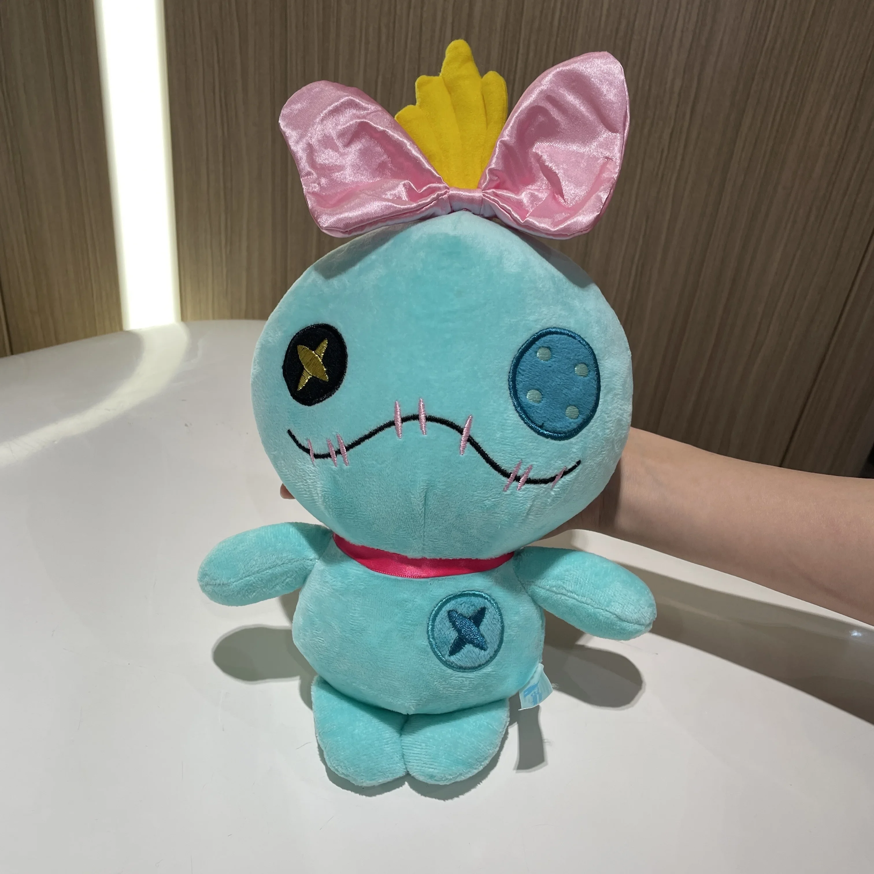 ตุ๊กตาการ์ตูนดิสนีย์ใหม่ สติทช์ เอนเจิล สครัมป์ ตุ๊กตาอนิเมะ ของเล่นลิโลแอนด์สติทช์ ตุ๊กตาสติทช์ ของเล่นตุ๊กตาผ้าสำหรับเด็ก ของขวัญวันเกิด