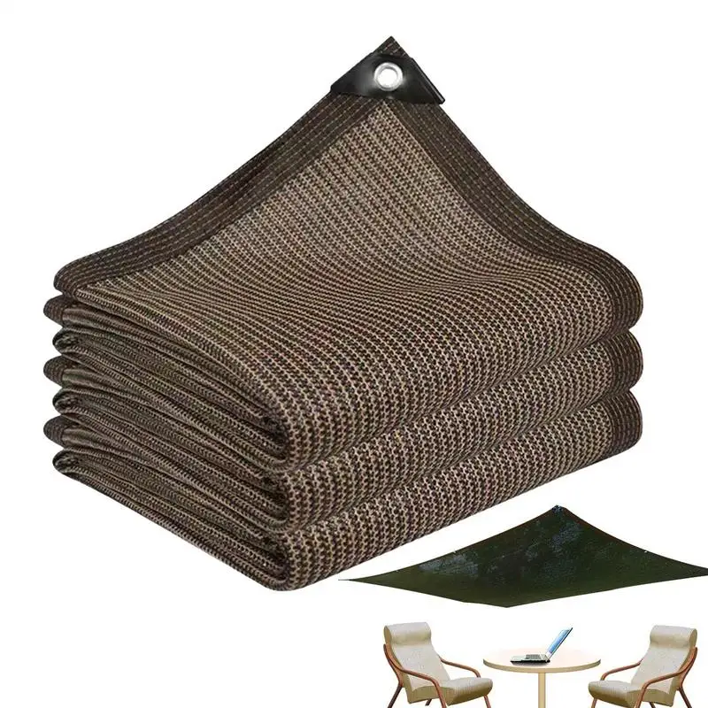 

Outdoor Sun Shades For Patio 2x3m Patio Mesh Sun Shade Cover With Grommets Outdoor Sunblock Net Railing Sails Breathable UV