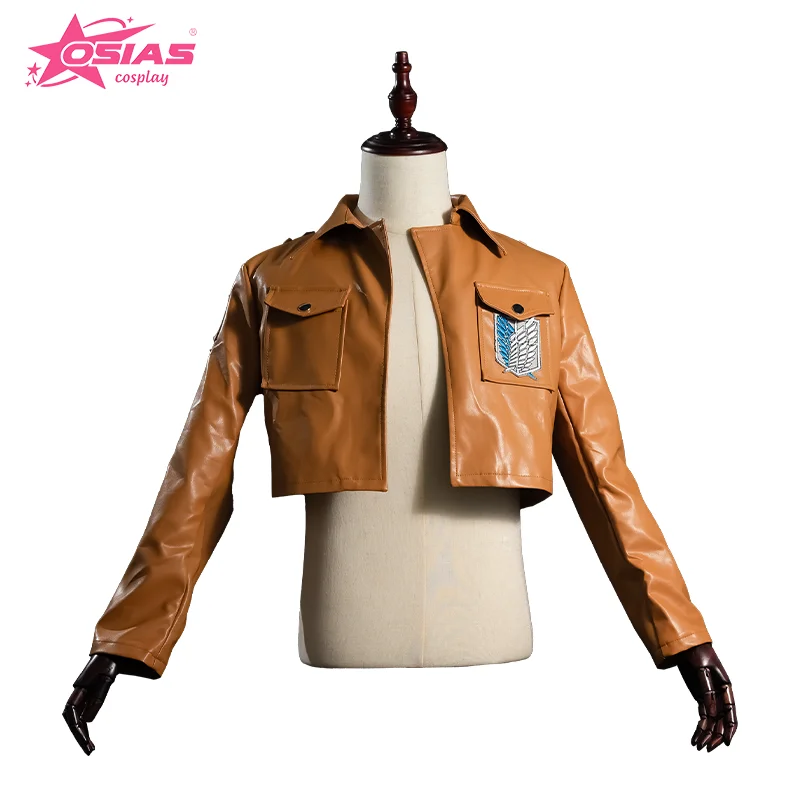 

OSIAS Levi Ackerman Cosplay Costume Set Levi Ackerman wig Levi Ackerman shoes Attack on Titan