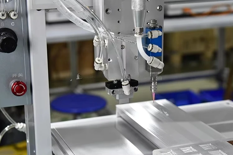 precision electronic products Silicon dispensing machine Three-axis dispensing machine with adsorption and patch function - view 5