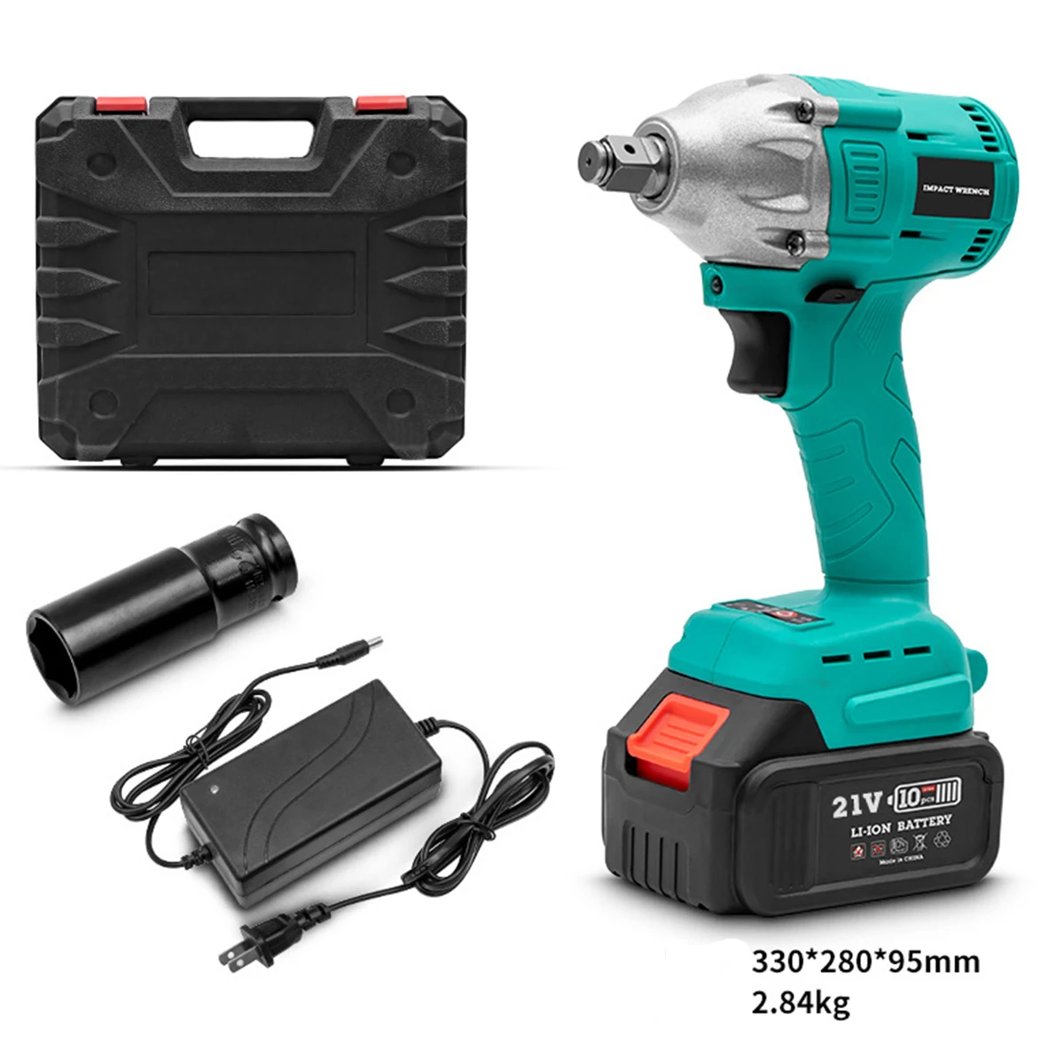 

Electric Power Tools Brushless Rechargeable Lithium-Ion Cordless Impact Wrench