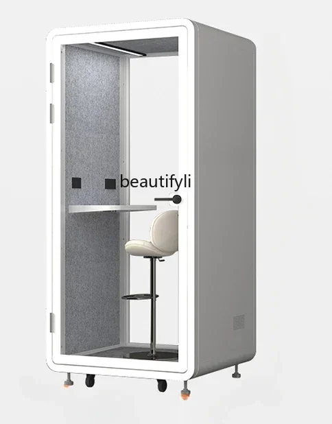 xxqSoundproof Room Mute Cabin Mobile Home Learning Conference Negotiation Work Personal Warehouse Office Indoor Telephone Booth