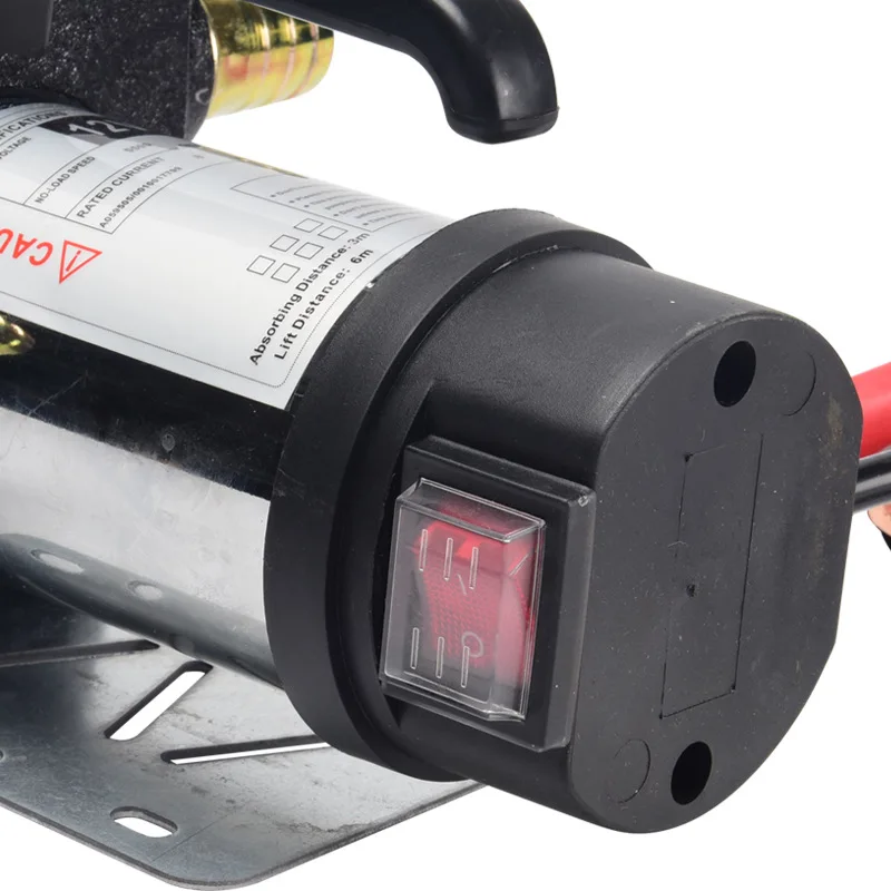 Maximum Head 15 Pump Body Material Cast Iron Electric Oil Pump Pneumatic Tools Small 12V 24V 220V Connection Thread