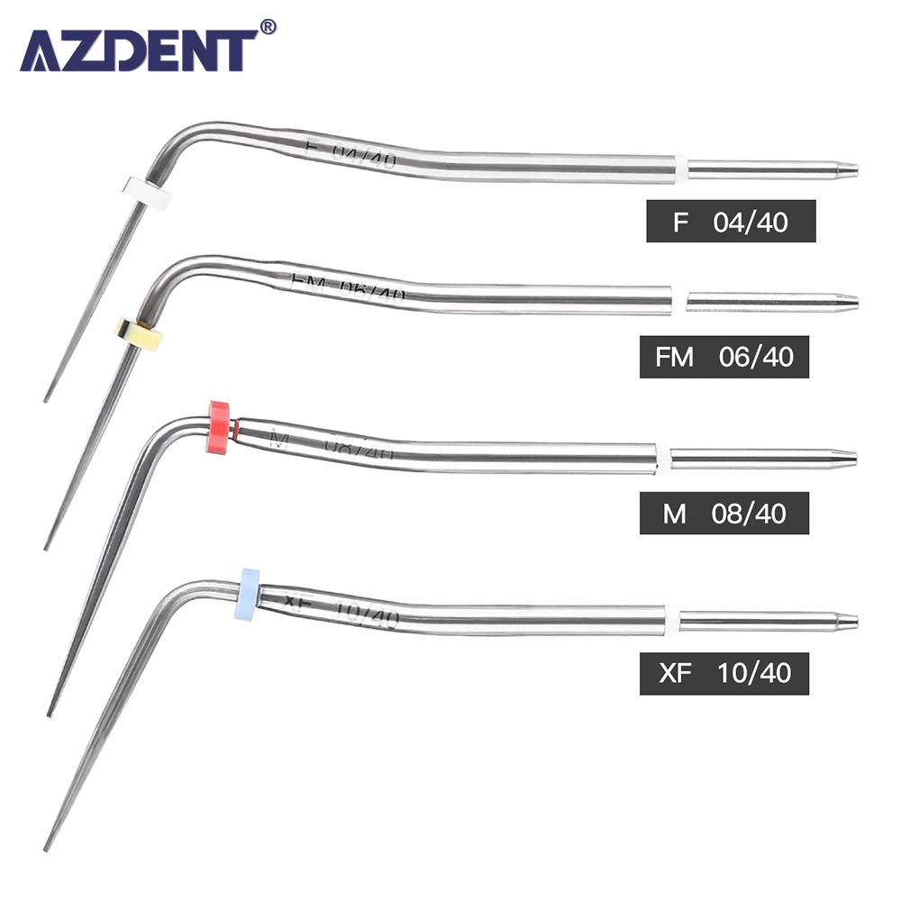 AZDENT Dental Endo Obturation System Gutta Percha Pen Heated Tips F/XF/FM/M Dentistry Tool