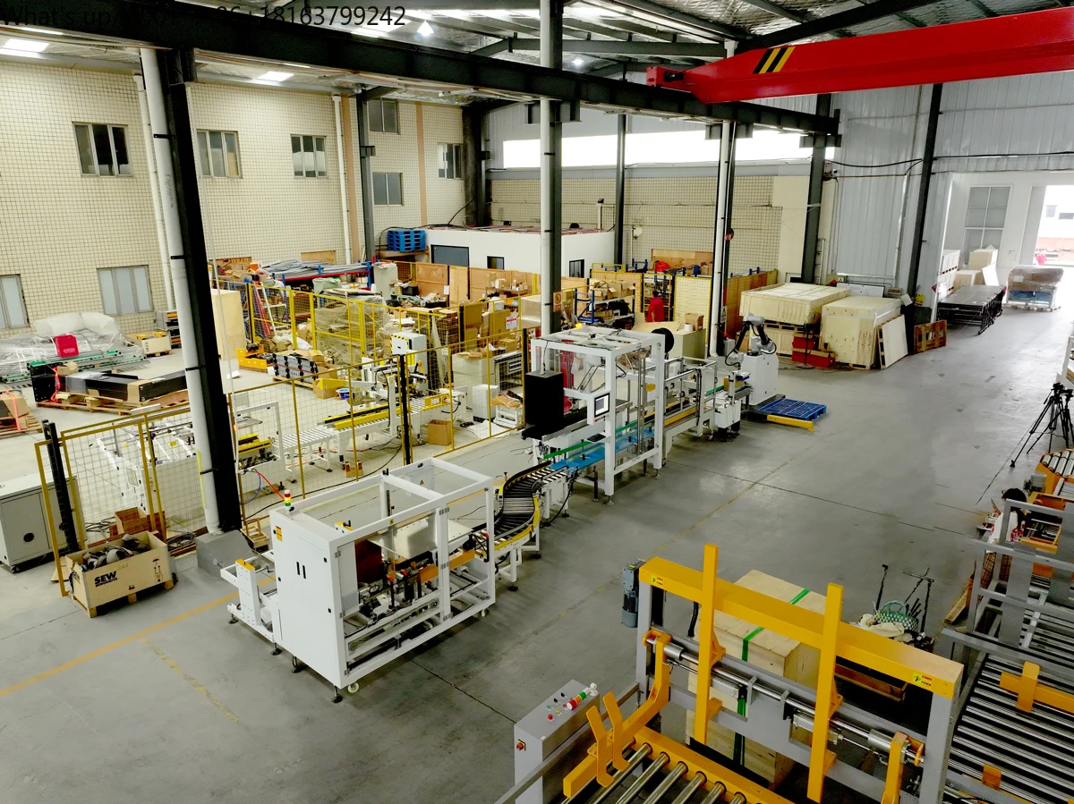 Integriertes Gehäuseformungs-Verpackungssystem, automatischer Hochgeschwindigkeits-Koffer-Erektor und Packer