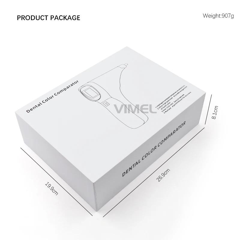 Dental Digital LED Teeth Whitening Color Comparator Dental Equipment