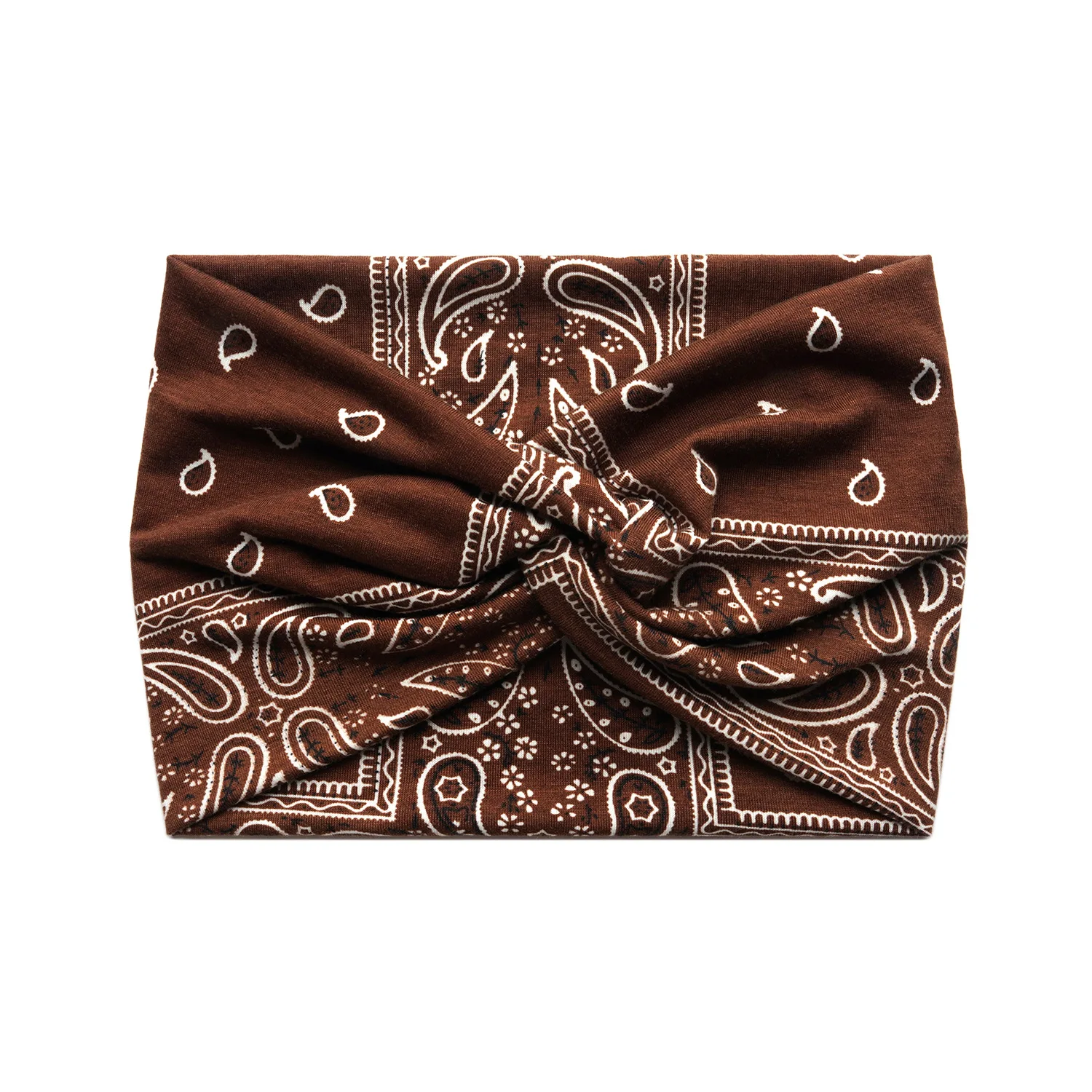 Verdrehte breite Stirnbänder für Frauen, extra großer Turban, Workout-Stirnband, modische Yoga-Haarbänder, Boho-gedrehte dicke Haar-Accessoires – Detail 9