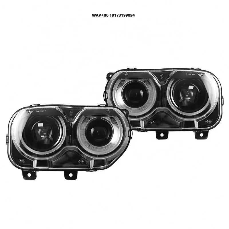 

Challenger LED Headlamp High Low Beam Lens Headlight for 2015-2019