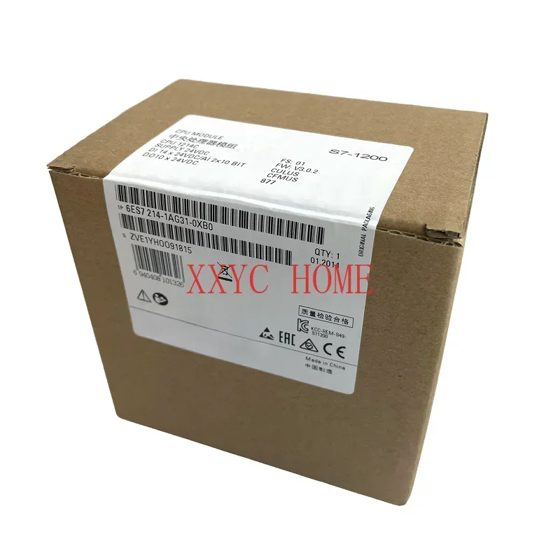 

S7-1200 6ES7 214-1AG31-0XB0 6ES7214-1AG31-0XB 0 модуль управления в коробке
