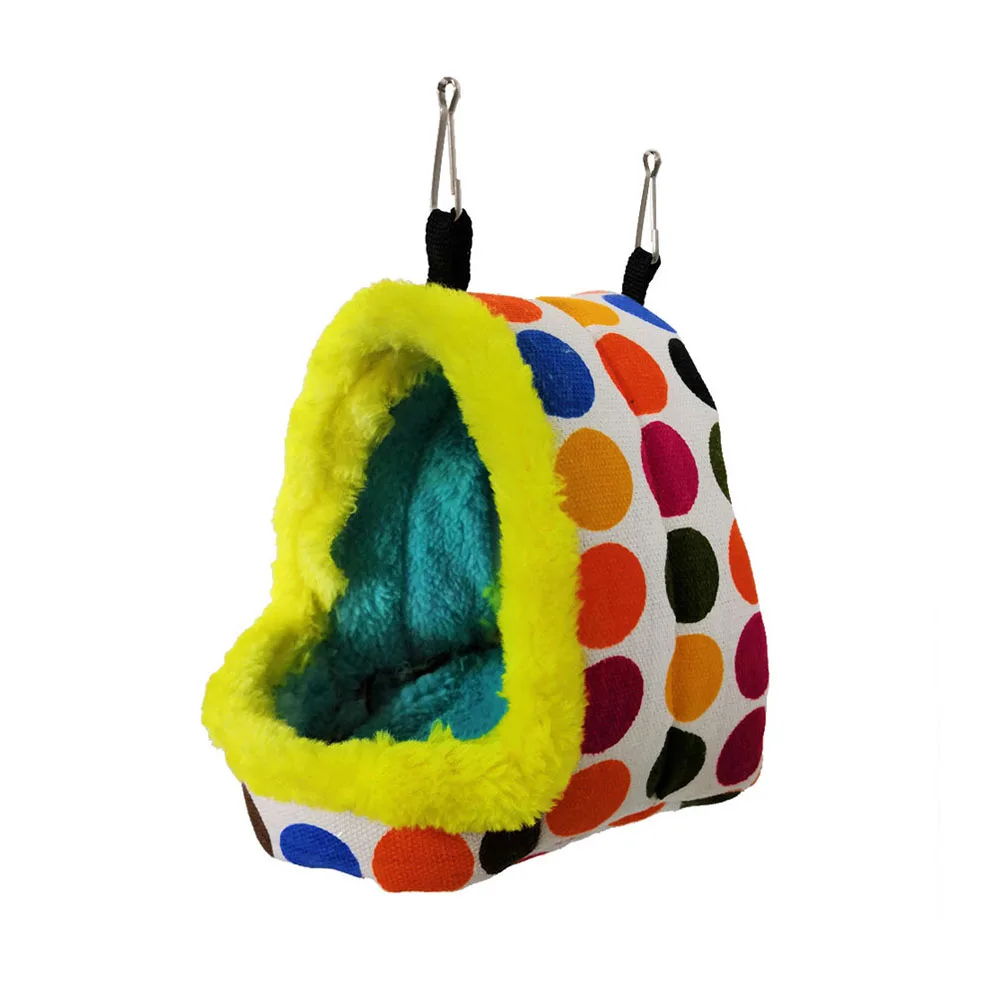 

Warm Cotton Nest Hanging Bird Bed for Large Parrots Indoor Outdoor Pet Rest House Comfortable