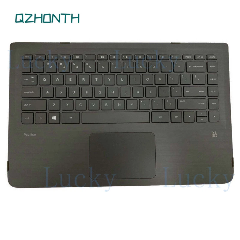 

Новый оригинальный палмрест для HP Pavilion X360 13-S с американской клавиатурой и тачпадом