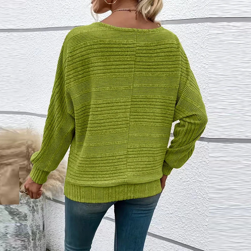 Fashion Solid Long Sleeve Zip Up T Shirts For Women Loose Tee Tops Casual Solid Color V Neck Women T-Shirts