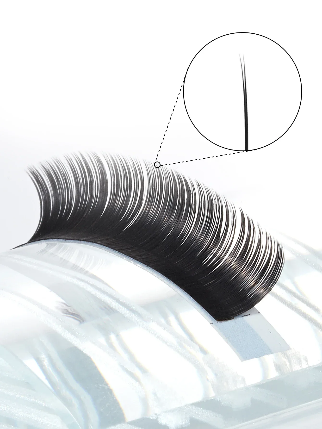 Yelix Ellipse Eyelashes Eyelash Extension1 Real Classic Flat Lashes Matte Natural Soft Mink Faux Cils Lash Extension Supplies