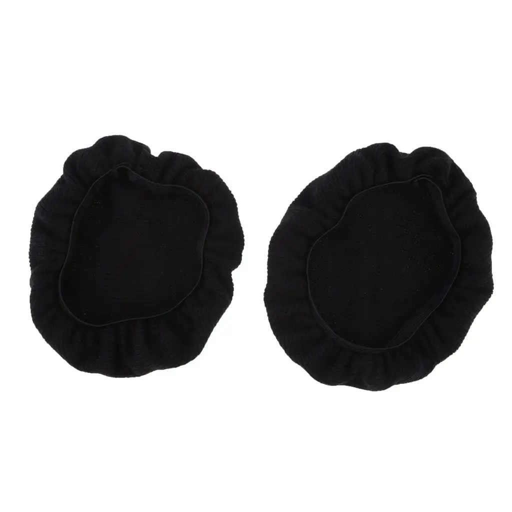 2 Stretchable Fabric Headphone Covers ear pads ~11cm Headphones