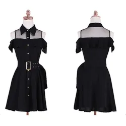 Mini Dress Women Halter Hollow Out Club Sexy Stylish A Line Black Slim Spring Elegant Casual Off Shoulder Dresses