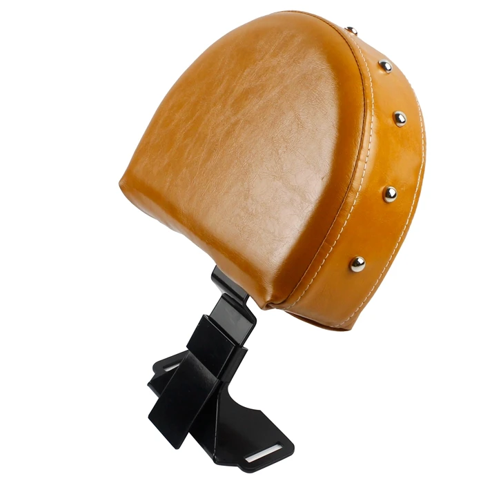 2 Colors Leather Adjustable Motorcycle Driver Rider Sissy Backrest For Indian Chief Chieftain Quick Release Backrest 2014-2018