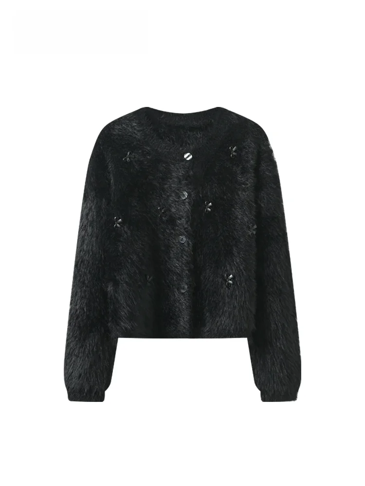 

Женский повседневный универсальный топ больших размеров с круглым вырезом из полиэстера для осени и зимы, подходит для фигуры типа «груша»