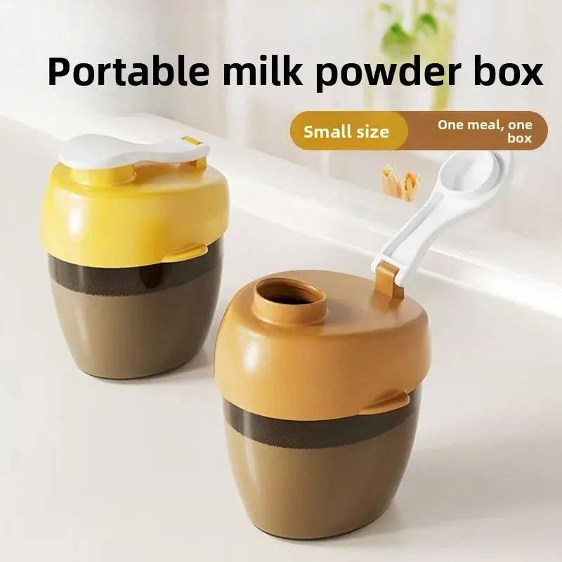 

Baby portable milk powder box Baby take-out milk powder box Rice noodle box Powder packing Portable box Moisture-proof