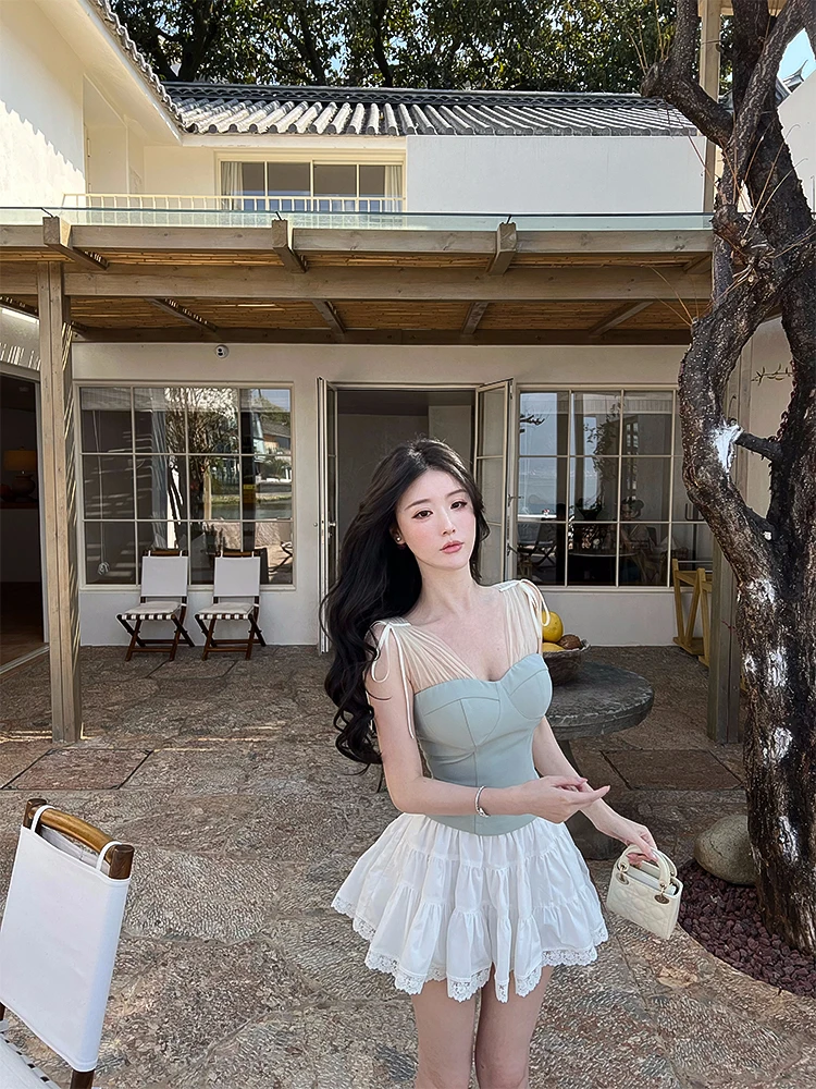 

Bear Bear House Blue Jasmine Women's a Bra Net Sensation Top Summer Double Color Polyester Pure Color Underwear