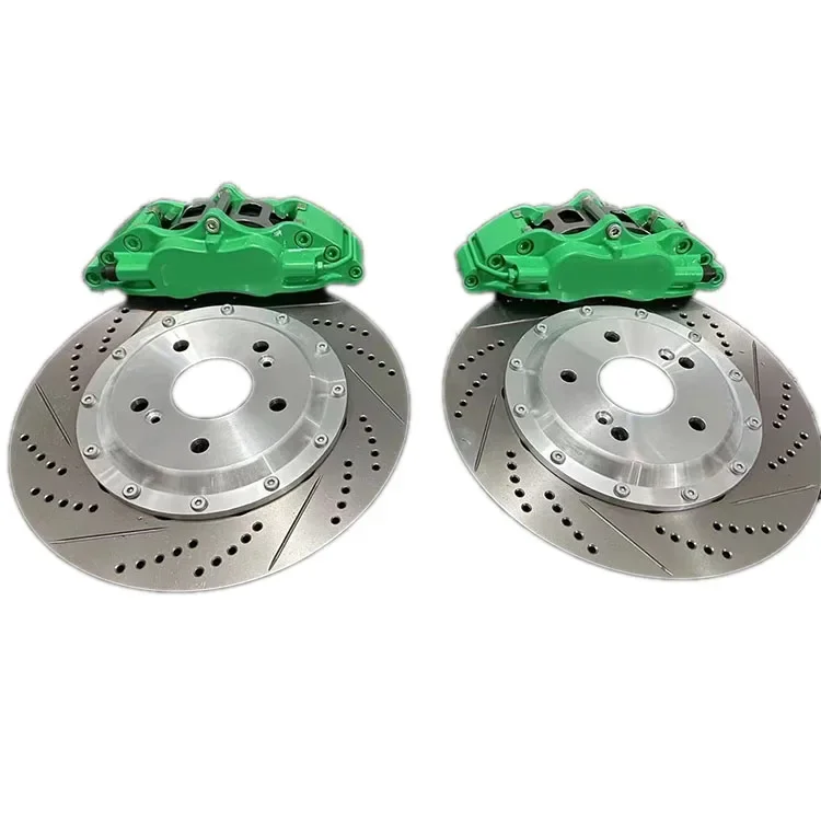 Brakes Front Brake Kit 4-Piston Caliper with Vented Disc Rotor 330x28MM for 2008-2019 16/17/18 Inch Wheel Smart 453 E30