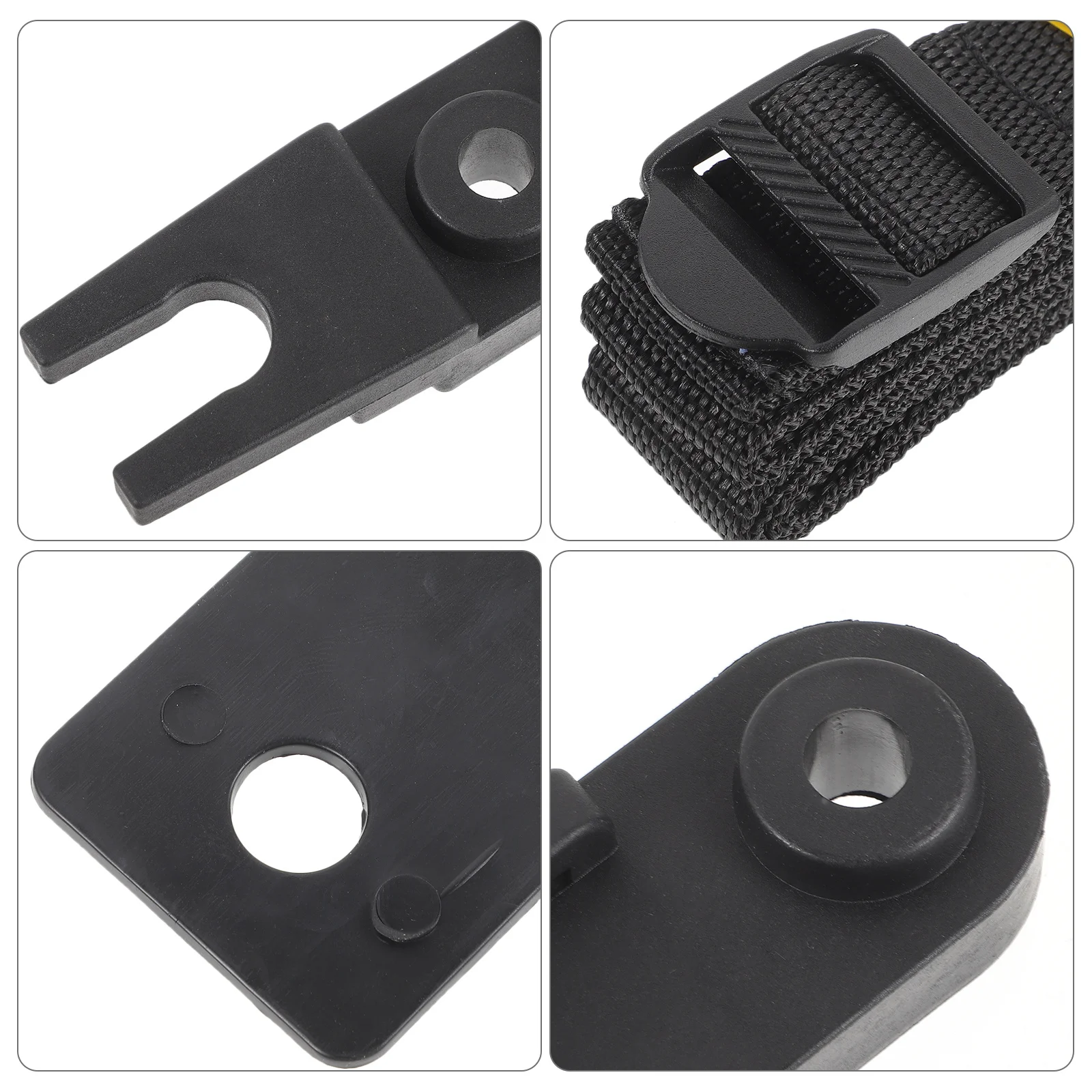 

U-bolt Mounting Brackets for Car Roof Rack Luggage Carrier Lightweight Compact Design Compatible Most Cars Stable Performance