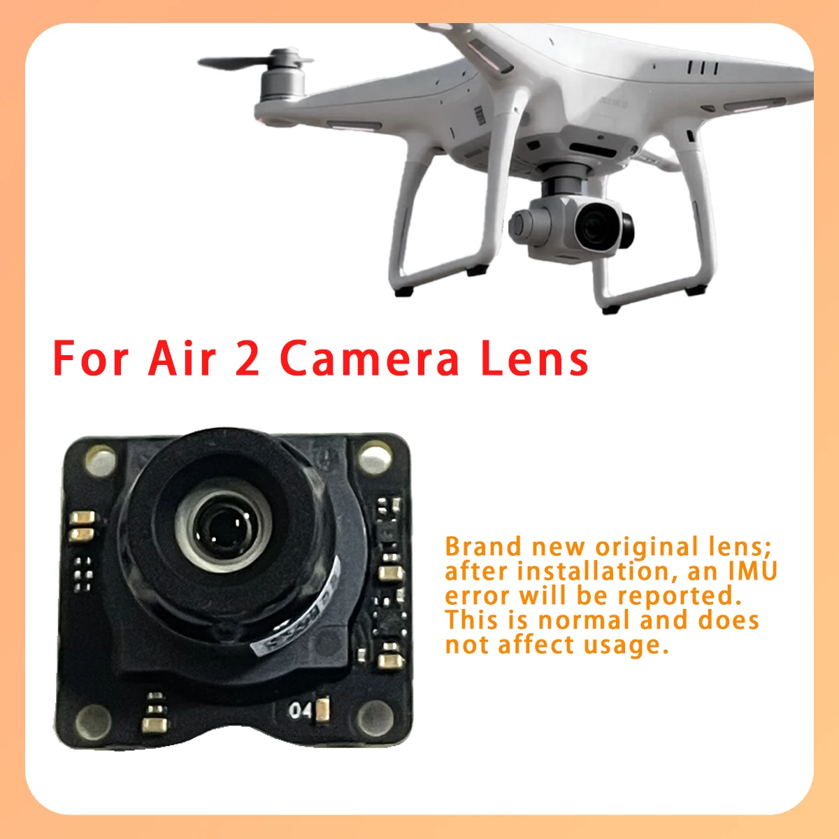 

Модуль объектива камеры Gimabl Лазерная линза для ремонта Air 2.