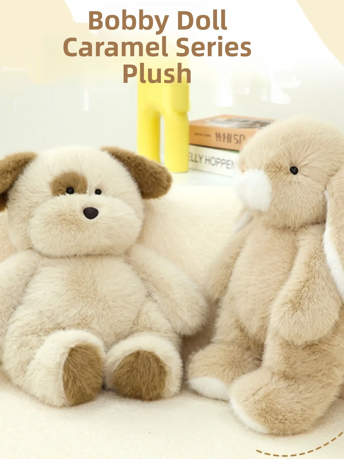 

Супермягкая плюшевая игрушка-подушка в виде милой собачки карамельного цвета, детская ультрамягкая плюшевая игрушка-животное для детей