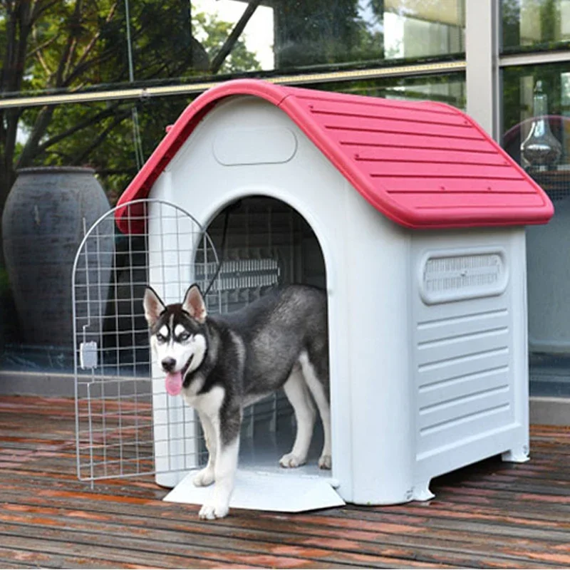 

Dog House Large Size Plastic Detachable Outdoor Pet Dog House For Large Dog