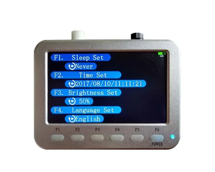 Neuer tragbarer 10 MHz ~ 2,7 GHz Spektrumanalysator 5,0 Zoll LCD-Display Signalfrequenzmessgerät XT-127