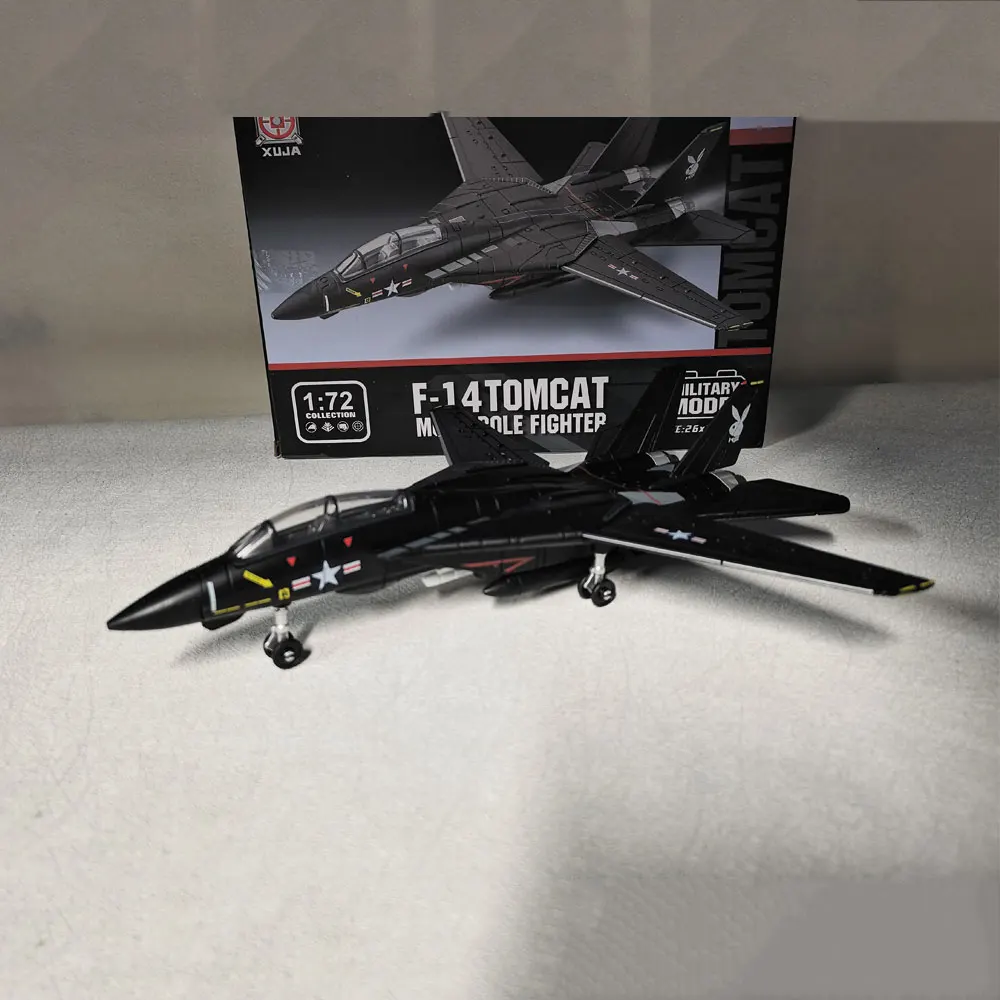 1/72 F-14 Tomcat طائرة مقاتلة نموذج ABS التجمع نموذج طائرة محاكاة طائرات بناء عدة هواية النمذجة