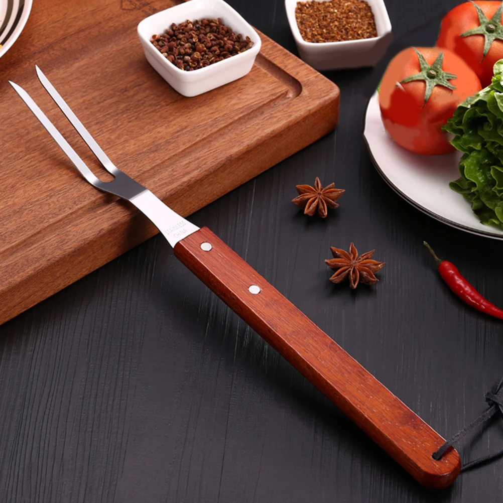 

Bbq Skewers Stainless Steel 12 Inch Portable Roasting Stick Reusable Grill Fork Meat Kebabs Tools Set Outdoor Barbecue