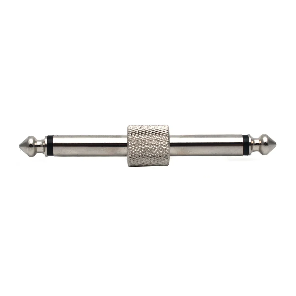 10Pcs Guitar Convert Instrument Effect Pedal Adapter JACK-JACK Connector Metal Solder Straight Converter Plug Patch Connect