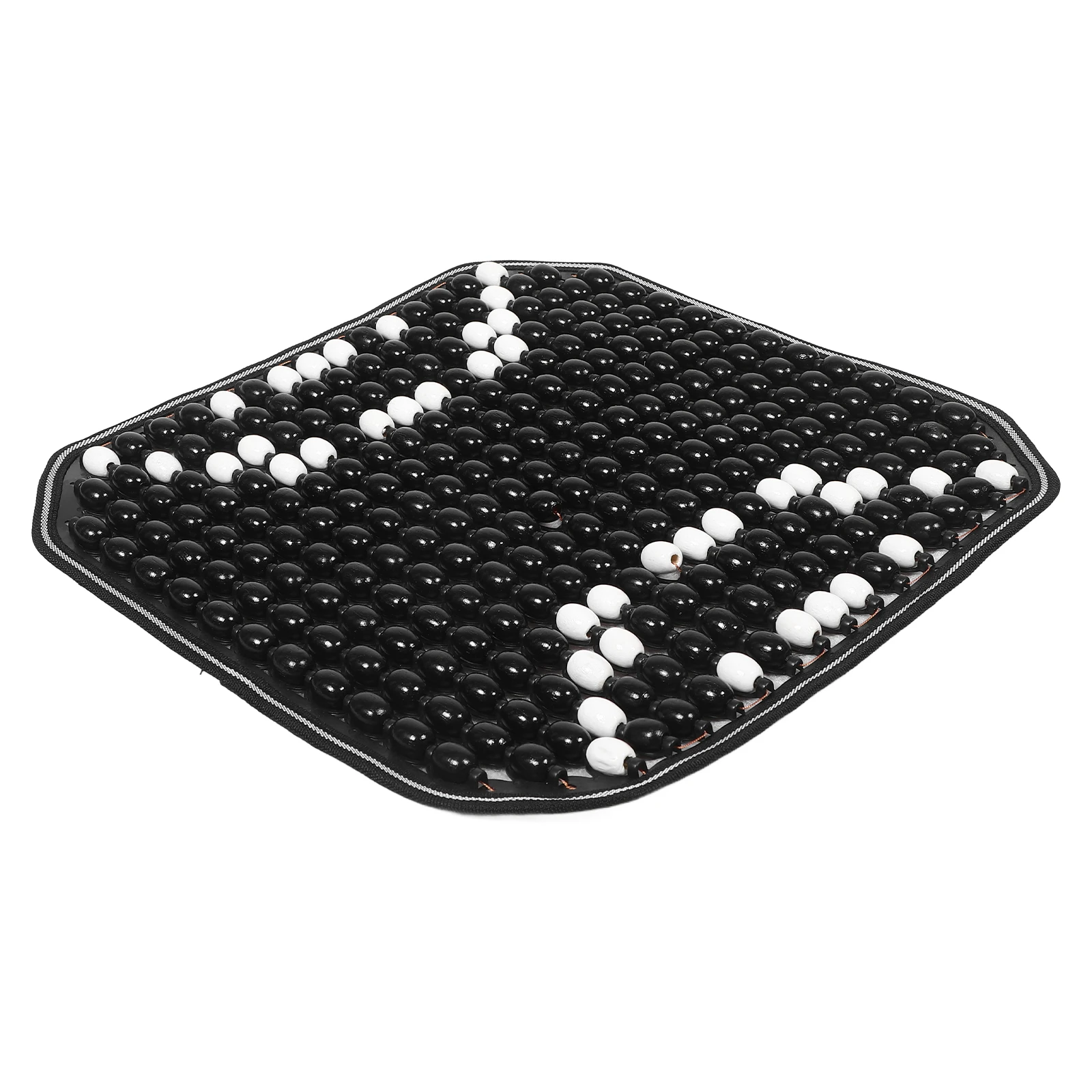 

Wooden Bead Cushion Car Seat Cooling Pad Beaded Cover Breathable Ventilated Universal Single Piece Long Lasting Comfort Massage