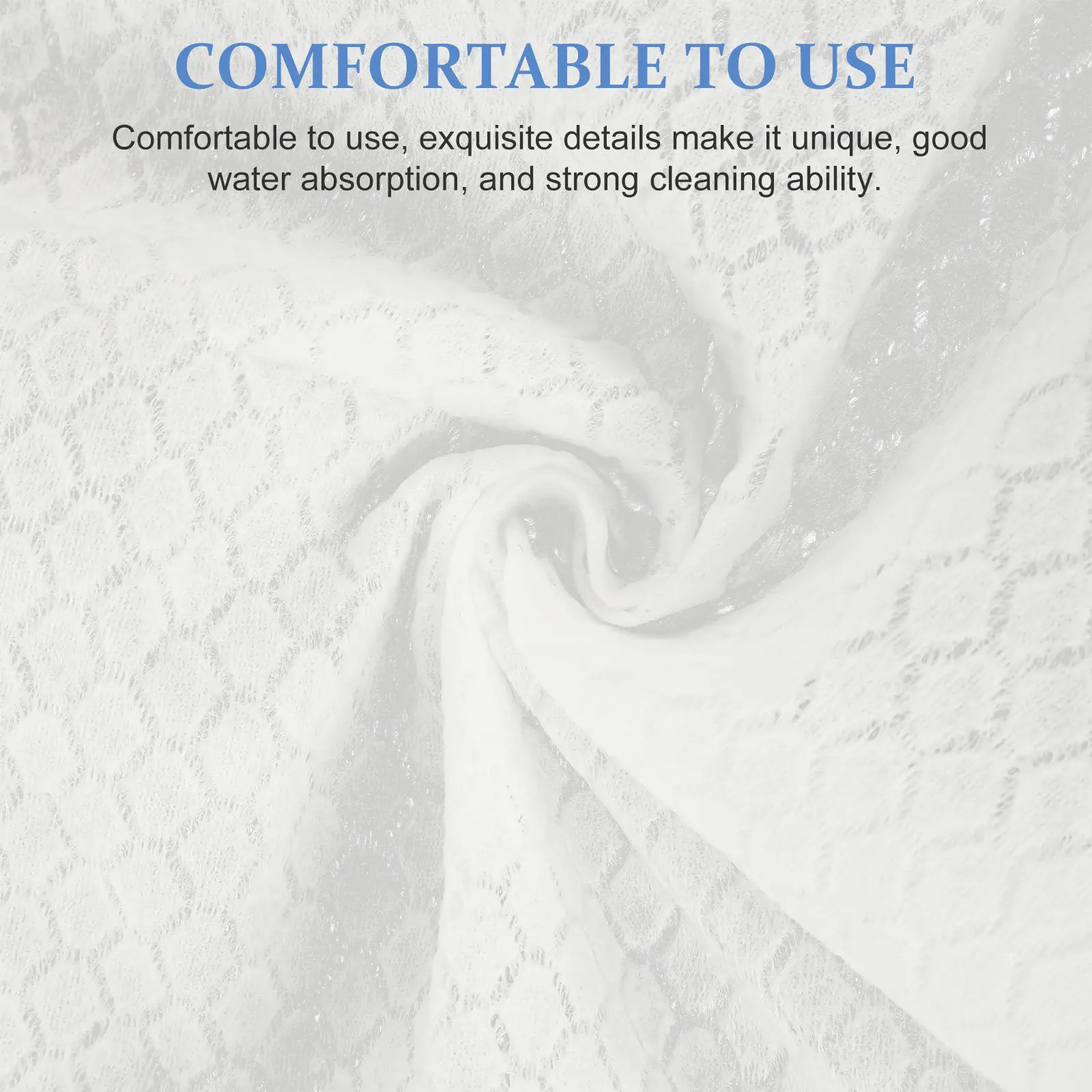 

5 упаковок одноразовых чистящих салфеток из нетканого материала с высокой впитываемостью для мытья посуды, уборки кухни, пола, окон и столешниц