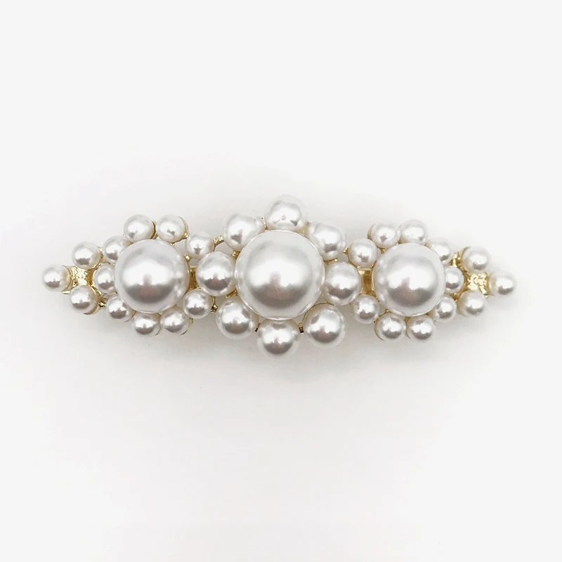 2022 Flower Crystal Pearl Hairpin Women Flower Hairpin Hairpin Rhinestone Hair Tiara Accessories