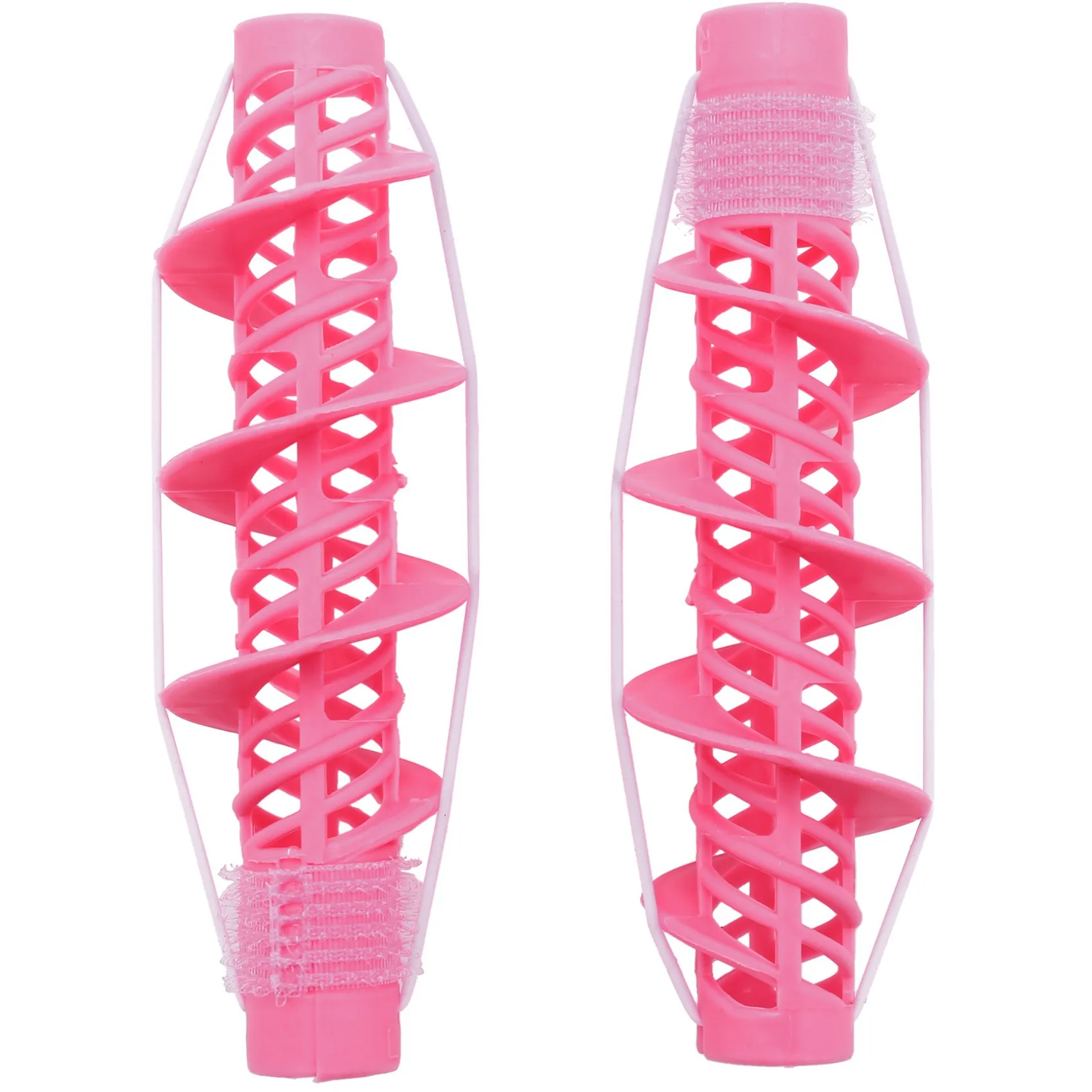 A77I 2Pcs Hair Styling Tools Hair Care Natural Big Wave Curls Rollers Curlers Curling Styling Tool view 5