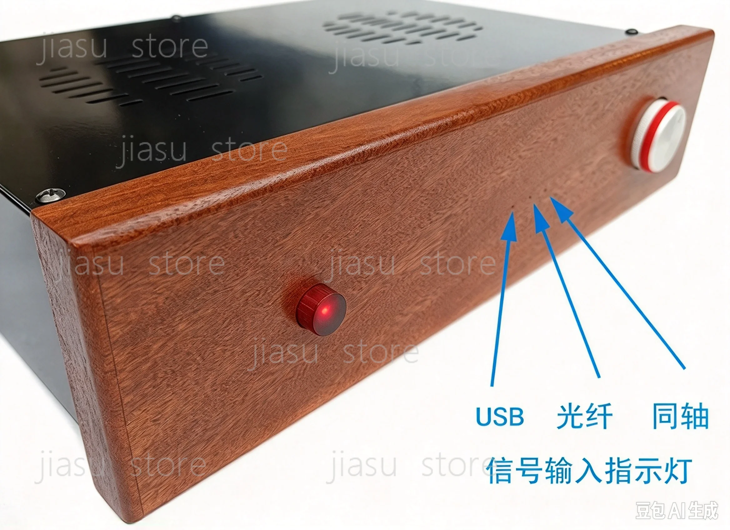 TDA1387 8 Parallel Replacement TDA1541 DAC Decoder, Coaxial Fiber USB Tube Buffer