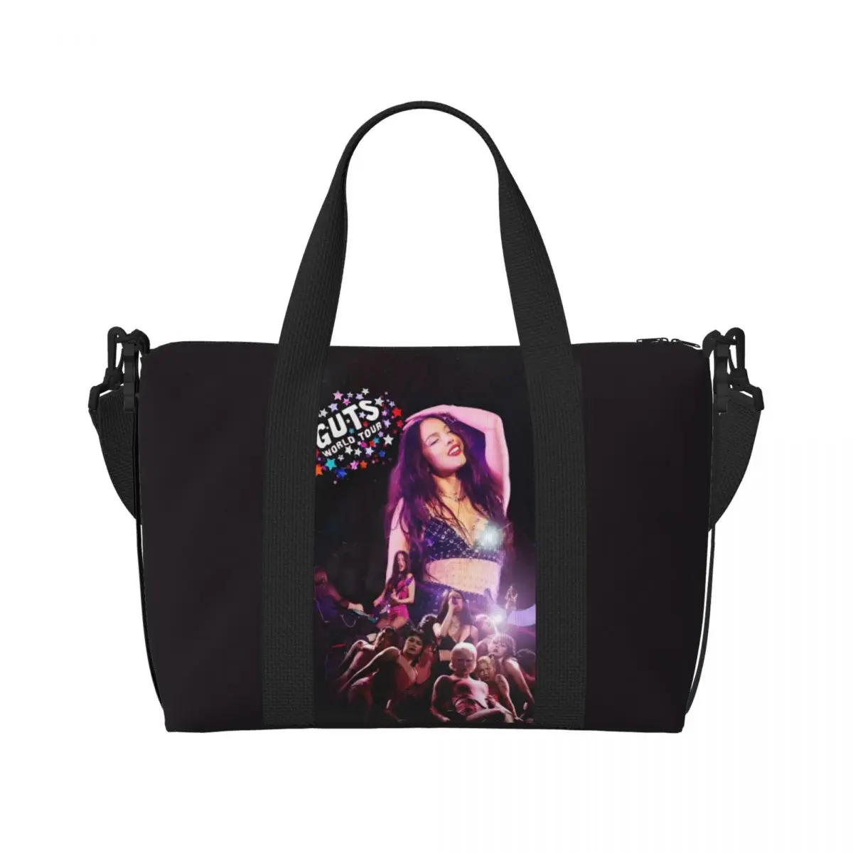 

Изготовленная на заказ большая сумка O-Olivia R-Rodrigos для женщин, большая вместительная милая певица, тренажерный зал, пляжные дорожные сумки