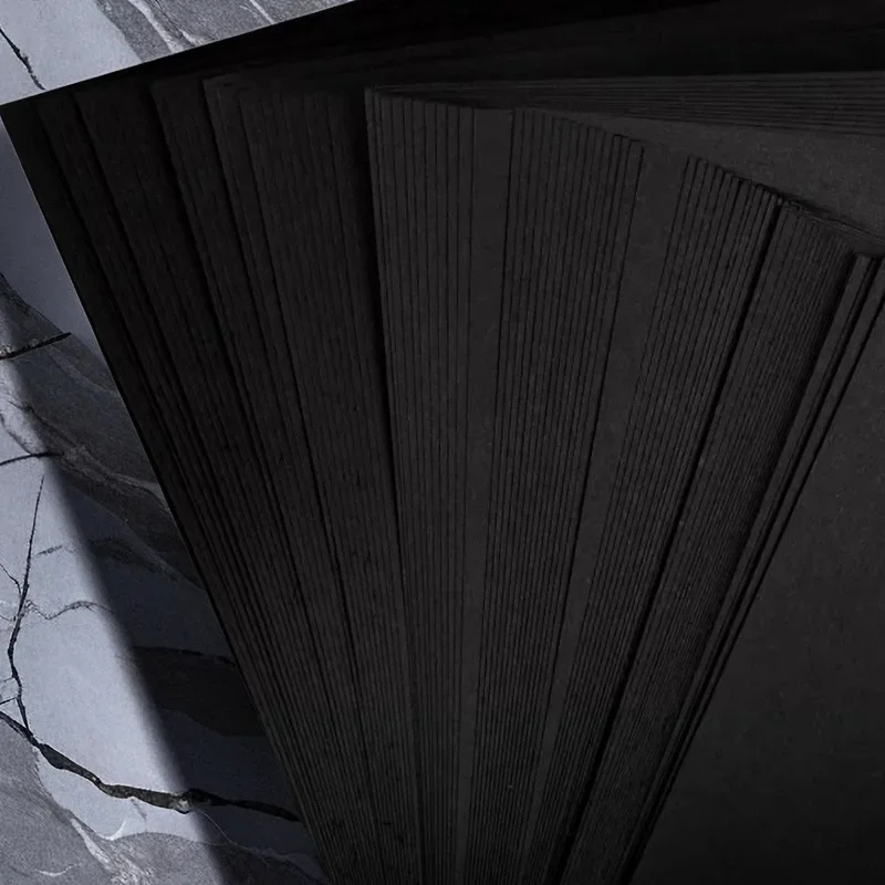 50 ورقة A4 ورق كرافت أسود فارغ يمكنك صنعه بنفسك بطاقة حرفية يدوية صنع ورق رسم يدوي ورق مقوى للمكتب والمدرسة المنزلية